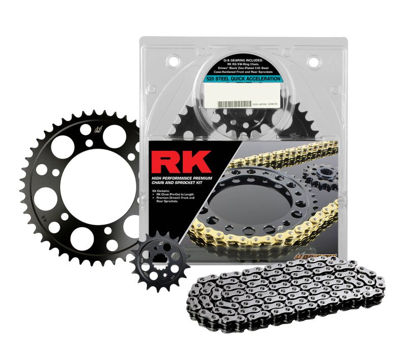RK Chain Driven Kit - Steel Q/A 520 Conversion - BMW S1000RR - Excluding HP-4