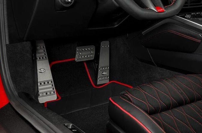 TECHART Aluminum Anodized 3 Pieces Pedal Kit w/ TechArt Logo Porsche 992 Carrera / Targa / Turbo