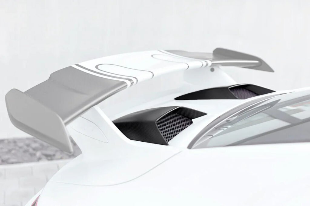 TECHART Engine Air Intake Cover Carbon "matte" for Porsche 991.2 GT3 from MY17