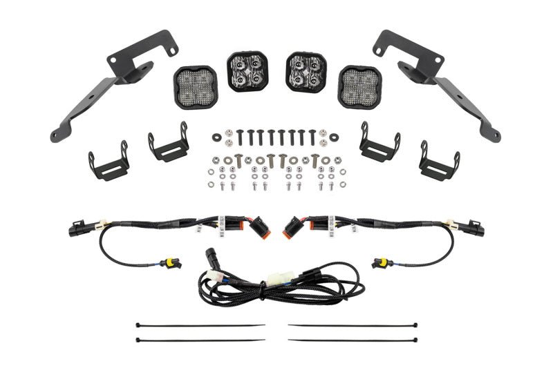Diode Dynamics 22-25 Honda Talon Sport White SS3 LED Headlight Kit