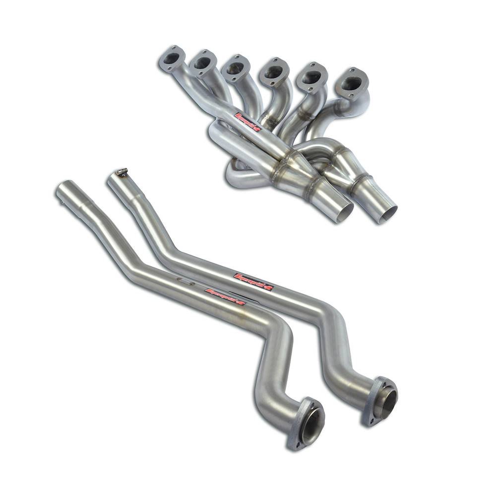 Supersprint Manifold + connecting pipes 100% Stainless steel (Left Hand Drive) for BMW E12 535i (M30) 1980-1981