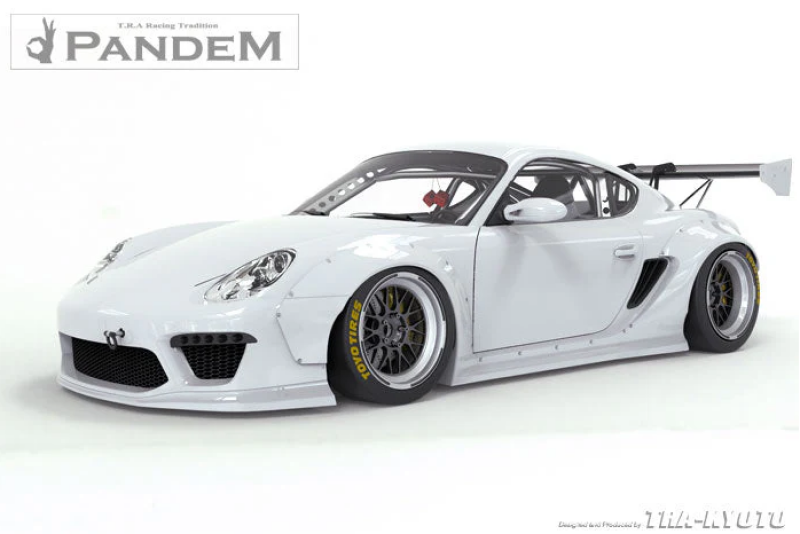 GReddy Pandem RB 09-12 Porsche Cayman V2 Front Lip Spoiler (Special Order)