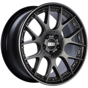 BBS CH-RII 21x9 5x112 ET24 CB 66.5 Porsche Macan Platinum Center Wheel