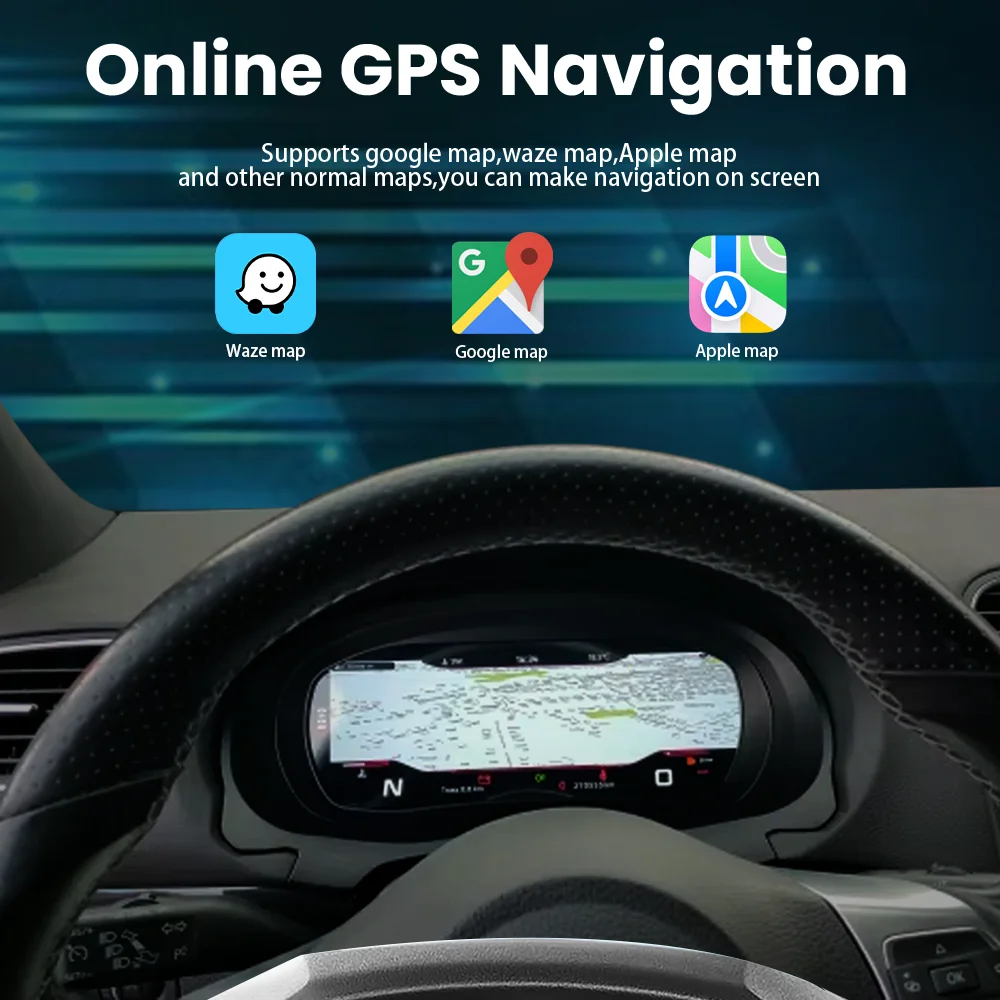 Audi Q5 Digital Instrument Cluster 12.3″ Virtual Cockpit Retrofit (2009–2017 8R) - Image 3