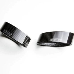 TECHART Tail Pipe Kit Carbon Matt for Porsche 992 Carrera / Turbo with Sport exhaust unit
