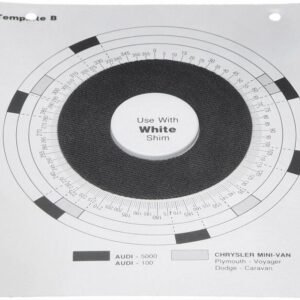 MOOG Indexing Plastic Templates B - Chrysler Mini Van / Audi Service Tool