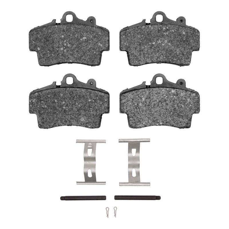 R1 97-08 Porsche Boxster Front Semi Met Pads & Hardware Kit