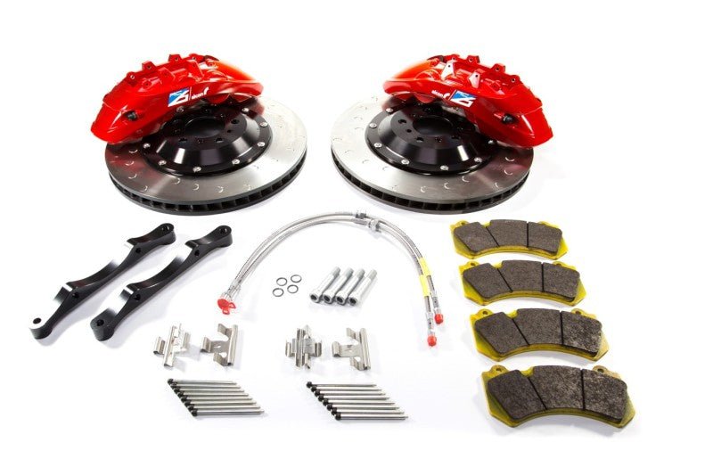Alcon 2015+ BMW M3 F80 400x34mm 6 Piston Front Brake Upgrade Kit - Red - Image 2