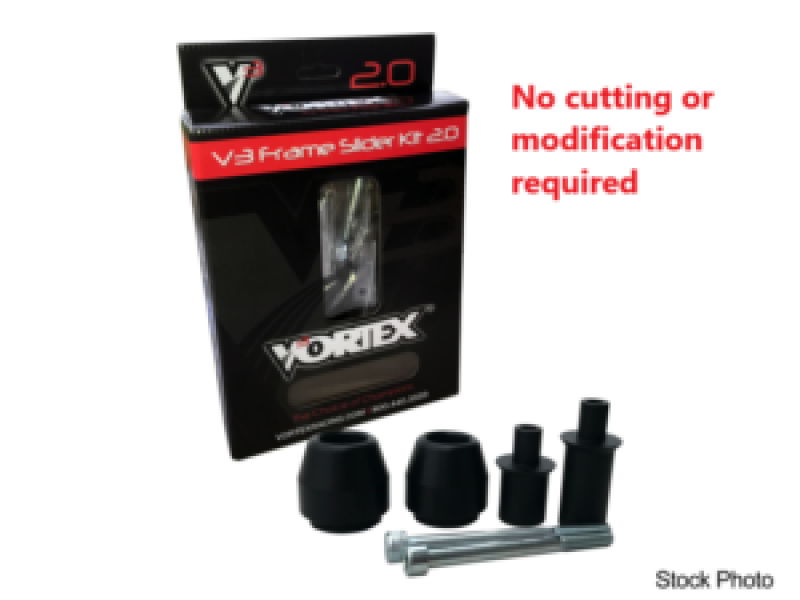 Vortex Racing 14-16 BMW S 1000 R V3 2.0 Frame Slider Kit- No Cut
